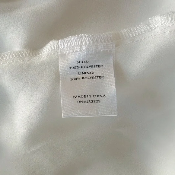 Superdown Charlee White Frill Cami Dress NWT Size S - Picture 12 of 13